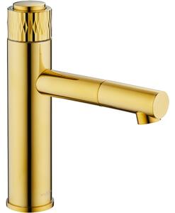 Mexen Diamond umivalnik pipa, zlata - 71500-50
