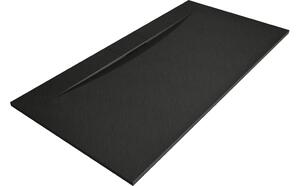 Mexen Egon pravokotni tuš pladenj SMC 200 x 80 cm, črn - 4R708020