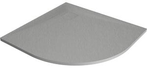Mexen Bert polkrožni tuš kad SMC 80 x 80 cm, siv - 4KR618080