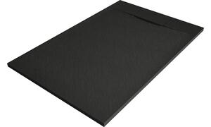 Mexen Otto pravokotni tuš kad SMC 100 x 90 cm, črna - 4N709010