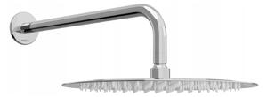 Mexen Slim glava tuša 25 cm z roko za prhanje, kromirana - 79225211-00