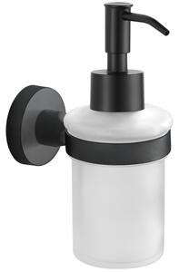 Mexen Tiber dozirnik za milo, črn - 7050540-70