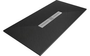Mexen Toro pravokotna tuš kad SMC 200 x 70 cm, črna - 43707020