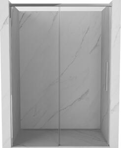 Mexen Rox drsna tuš vrata 140 cm, prozorna, krom - 8C2-140-000-01-00