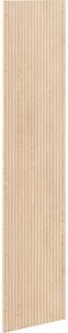 Mexen Rivel sprednja rebrasta za ohišje kopalniške omarice 35 x 160 cm, hrast - 91A21-1600-300-1-81