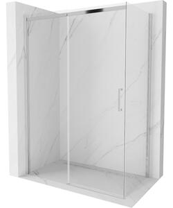Mexen Omega drsna pršna kabina 160 x 90 cm, prozorna, krom - 825-160-090-01-00