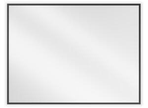 Mexen Loft pravokotno kopalniško ogledalo 80 x 60 cm, črni okvir - 9852-080-060-000-70