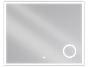 Mexen Kala osvetljeno kopalniško ogledalo z kozmetičnim ogledalom 100 x 80 cm, LED 6000K, proti megli - 9820-100-080-611-00