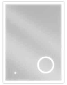 Mexen Kala kopalniško ogledalo z osvetlitvijo z kozmetičnim ogledalom 60 x 80 cm, LED 6000K, proti zamegljevanju