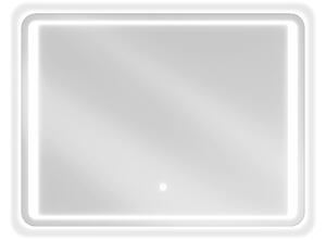 Mexen Zusa osvetljeno kopalniško ogledalo 80 x 60 cm, LED 6000K, antipara - 9808-080-060-611-00