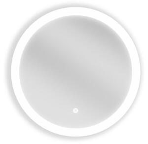 Mexen Oro kopalniško ogledalo z osvetlitvijo, okroglo 50 cm, LED 6000K, proti meglenju - 9824-050-050-611-00