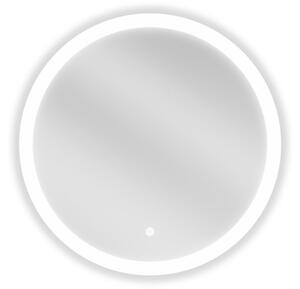 Mexen Oro osvetljeno okroglo kopalniško ogledalo, 60 cm, LED 6000K, protimegleno - 9824-060-060-611-00