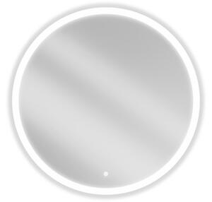 Mexen Oro osvetljeno kopalniško ogledalo, okroglo 90 cm, LED 6000K, proti meglenju - 9824-090-090-611-00