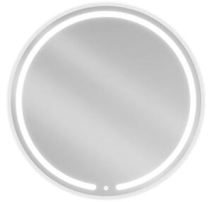Mexen Rose okroglo osvetljeno kopalniško ogledalo, 90 cm, LED 6000K, proti megli - 9810-090-090-611-00