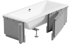 Mexen X-ST stiroporna LED obloga za pravokotno kad 120-150 x 70-90 cm, bela - 55020-01