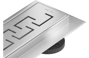 Mexen Flat M15 linearni odtok 50 cm, inox - 1024050-15