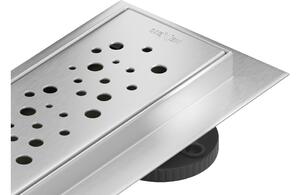 Mexen Flat 360° M12 vrtljivi linijski odtok 50 cm, inox - 1021050-40