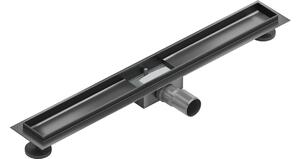 Mexen Flat korpus za linijski odtok 70 cm, brušen pištolsko siva - 1E15070