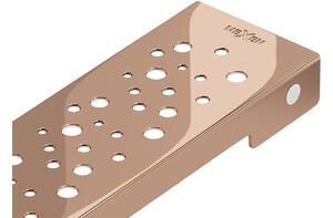 Mexen Flat M12 prekrivna plošča za linearni odtok 50 cm, rožnato zlato - 1621050