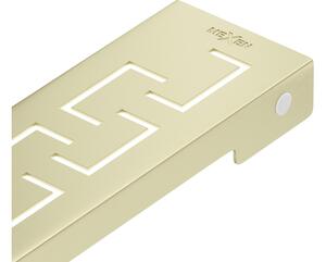 Mexen Flat M15 maska za linijski odtok 100 cm, zlata krtačena - 1A24100