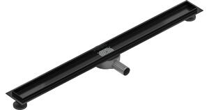 Mexen Flat 360° predal za rotacijski linijski odtok 80 cm, črn - 1740080