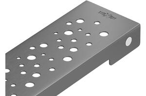 Mexen Flat M12 pokrov za linearni odtok 50 cm, ščetkan sivo-oranžen - 1E21050
