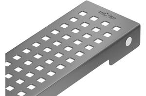 Mexen Flat M08 maska za linijski odtok 70 cm, ščetkano siva barva - 1E25070
