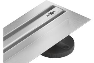 Mexen Flat 360° Slim rotacijski linearni odtok 50 cm, inox - 1041050