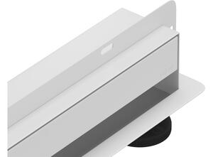 Mexen Flat Wall stenski linijski odtok 2v1 70 cm, bel - 1230070