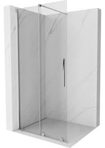 Mexen Velar drsna tuš stena Walk-in 70 x 200 cm, prozorna 8 mm, krom - 871-070-000-03-01