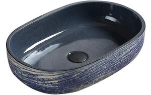 Mexen Alita nadpultni umivalnik 58 x 39 cm, moder - 22045866