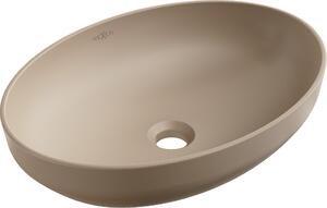 Mexen Cornelia umivalnik za na pult 50 x 37 cm, cappuccino mat - 21885064