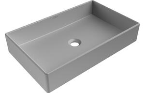 Mexen Goya pultna umivalnica 60 x 37 cm, svetlo siva mat - 22186061