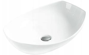 Mexen Gianna nadpultni umivalnik 56 x 39 cm, bel - 21915600