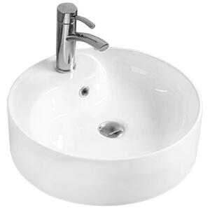 Mexen Lila umivalnik nadpulten 46 x 46 cm, bel - 21824600