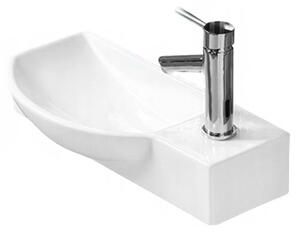 Mexen Hugo umivalnik nadpultni levi 50 x 23 cm, bel - 21255000L
