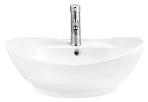 Mexen Kiara umivalnik nad pultom 59 x 40 cm, bel - 21645900