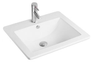 Mexen Lora umivalnik vgradni v pult 53 x 46 cm, bel - 25365300