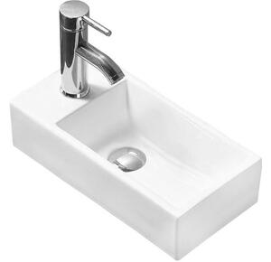 Mexen Inez umivalnik na pultu desni 40 x 20 cm, bel - 21484000R
