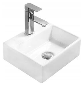 Mexen Mini umivalnik nadpultni 33 x 29 cm, bel - 21093300
