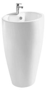 Mexen Orkla prostoječa umivalnica 49 x 37 cm, bela - 26065000
