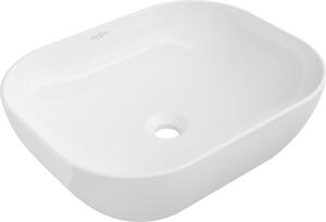 Mexen Rosa umivalnik nad pultom 50 x 40 cm, bel - 21095000