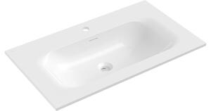 Mexen Vela vgradni umivalnik v pult 81 x 46,5 cm, bela sijaj - 25238000