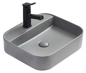 Mexen Sofia umivalnik na pultu 50 x 40 cm, svetlo siv mat - 22155061