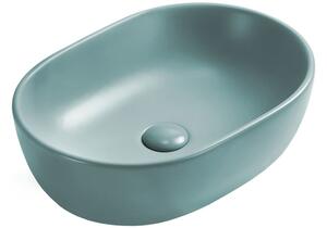 Mexen Viki umivalnik nadpultni 48 x 35 cm, svetlo zelena mat - 21054848
