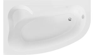 Mexen Westa kotna kad leva 160 x 100 cm, bela - 560116010001