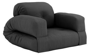 Raztegljiv fotelj Karup Design Hippo Dark Grey