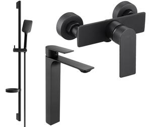 Mexen Alexa DS62 set za prhanje, črn - 71214DS62-70