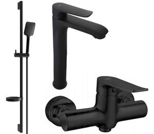 Mexen Pecos Komplet za prhanje DS62, črn - 72714DS62-70