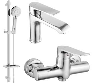 Mexen Pecos DQ40 komplet za prhanje, krom - 72704DQ40-00